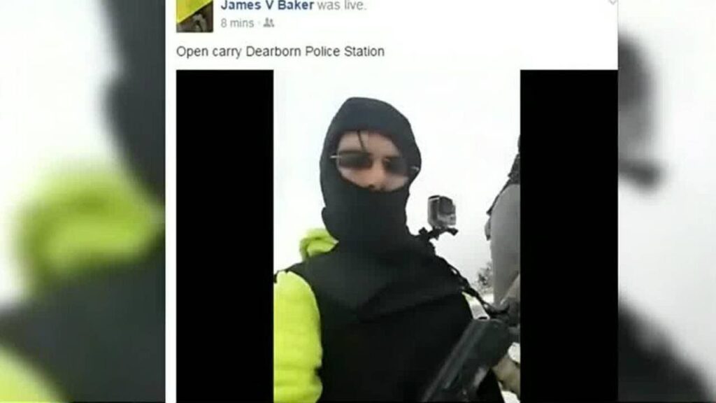Open Carry Gun Advocates Walk Into Police Station In Ski Masks Brandishing AK-47s